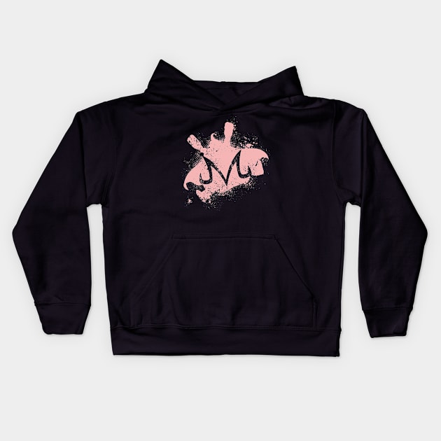 Powerfully Gluttonous Kids Hoodie by Clifftron